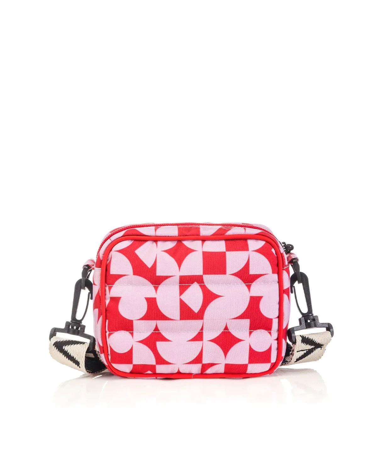 BANDOLERA GRETA ROJO X ROSA
