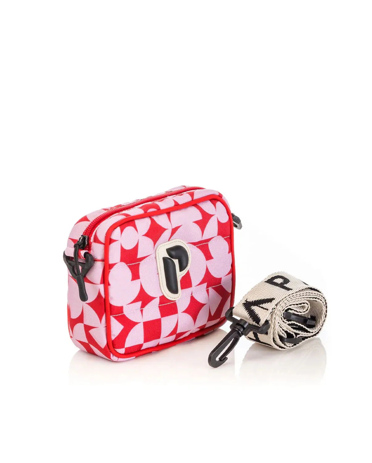 BANDOLERA GRETA ROJO X ROSA