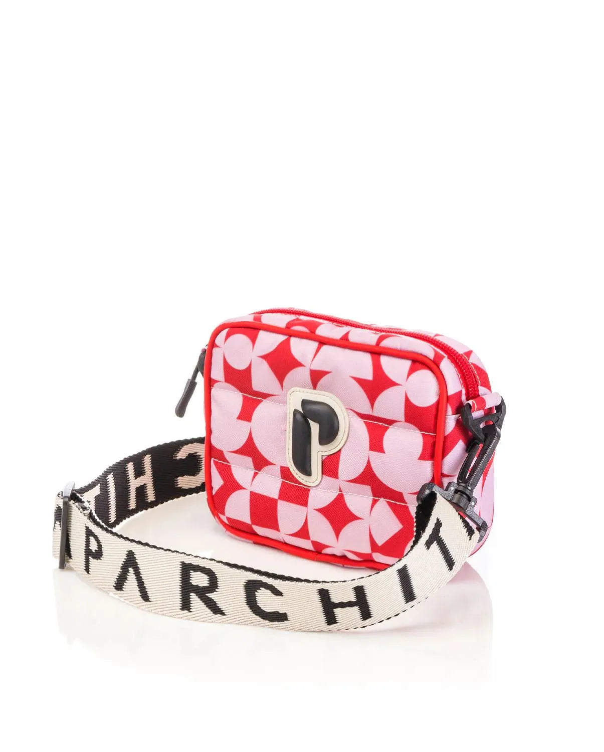 BANDOLERA GRETA ROJO X ROSA