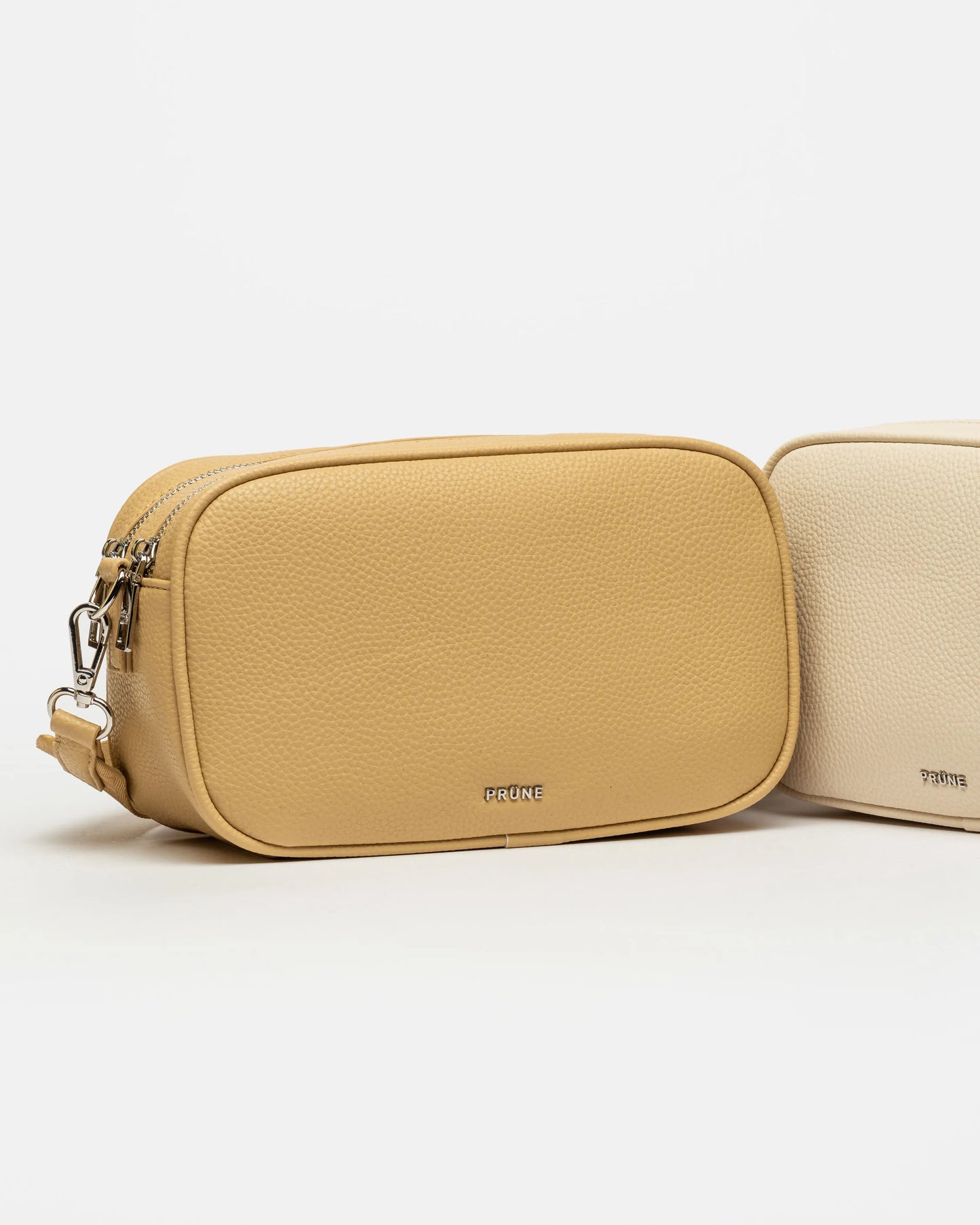 BANDOLERA ADISA EFECTO CUERO BEIGE