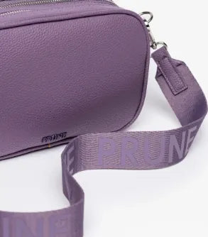 BANDOLERA ADISA EFECTO CUERO LAVANDA