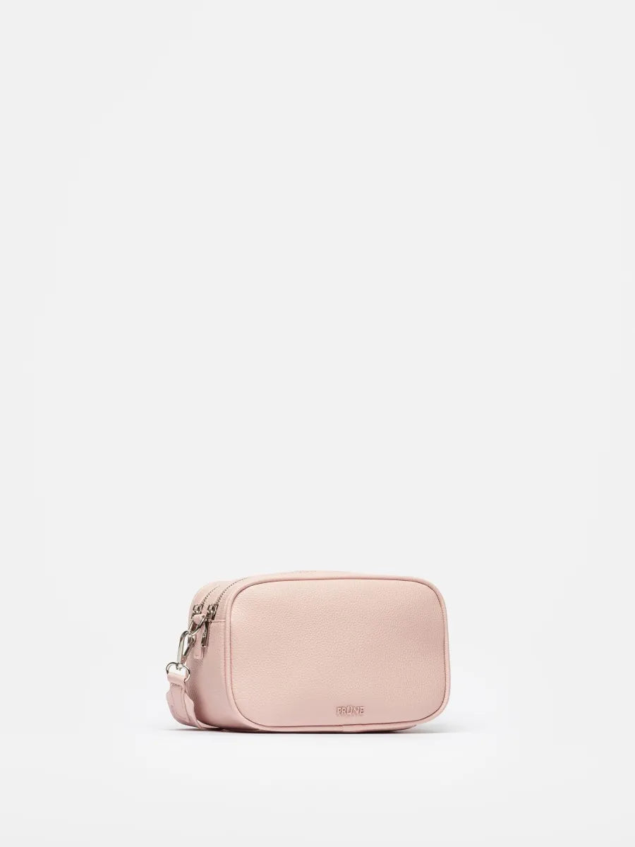 BANDOLERA ADISA EFECTO CUERO ROSE