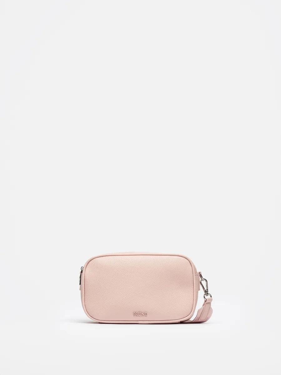BANDOLERA ADISA EFECTO CUERO ROSE