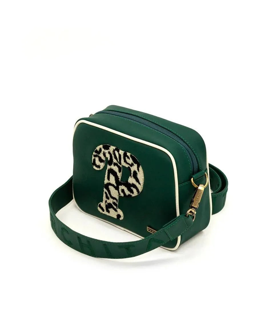 Bandolera Adela Verde Oscuro Pradera