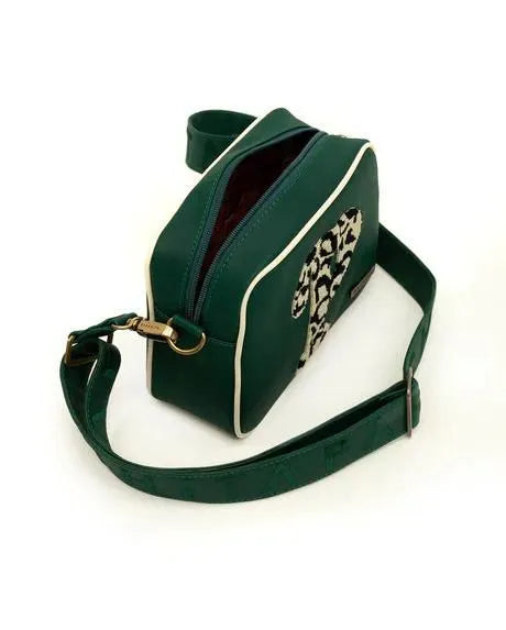 Bandolera Adela Verde Oscuro Pradera
