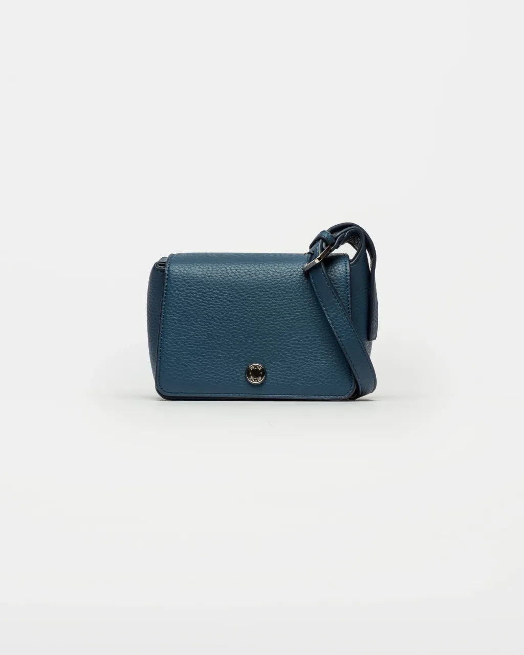 BANDOLERA YORKER EFECTO CUERO AZUL