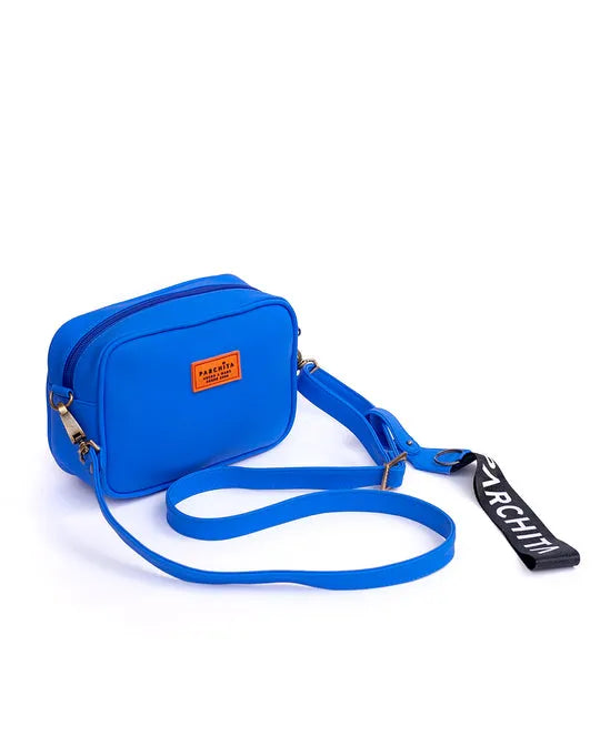 Bandolera Mika Azul Zafiro