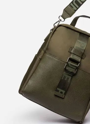 MOCHILA ANA NYLON VERDE