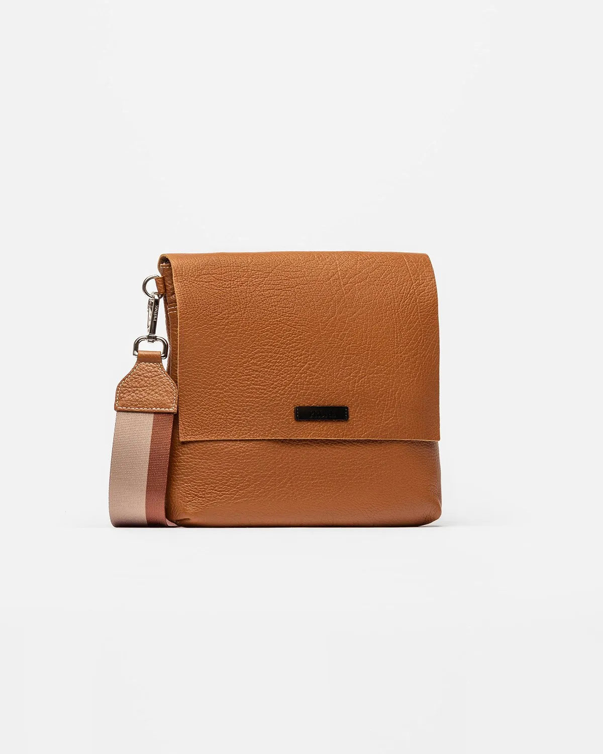 MANOS LIBRES OLIVIA EN CUERO CUOIO