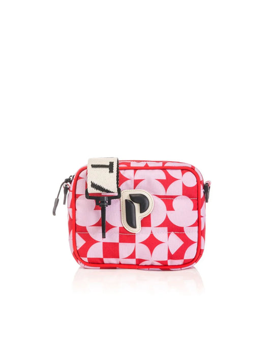 BANDOLERA GRETA ROJO X ROSA