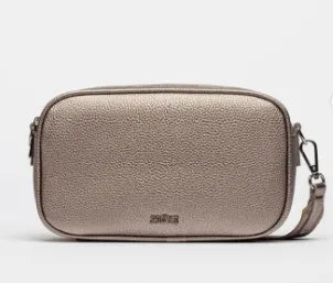 BANDOLERA ADISA EFECTO CUERO PELTRE