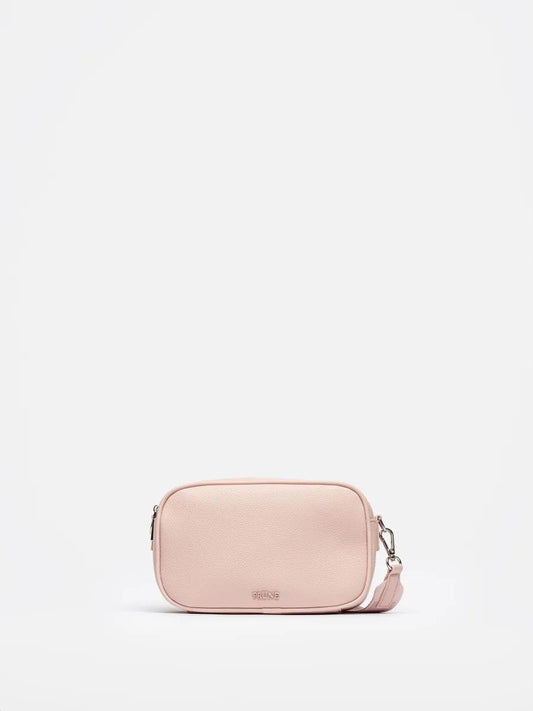 BANDOLERA ADISA EFECTO CUERO ROSE