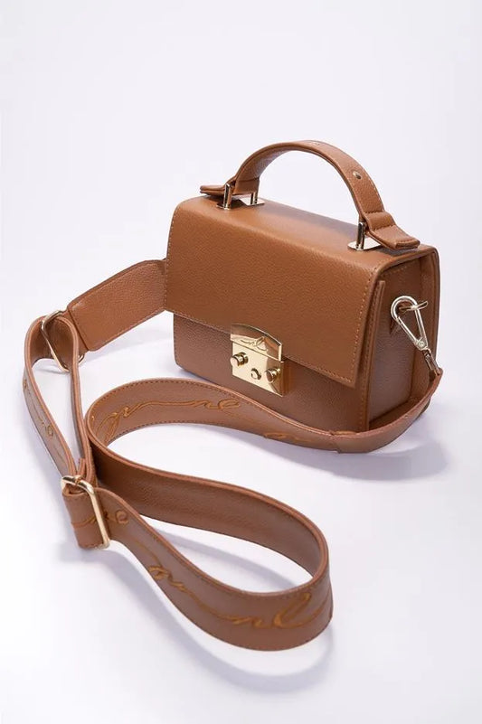 Cartera Arizona Miel Reata Bordada