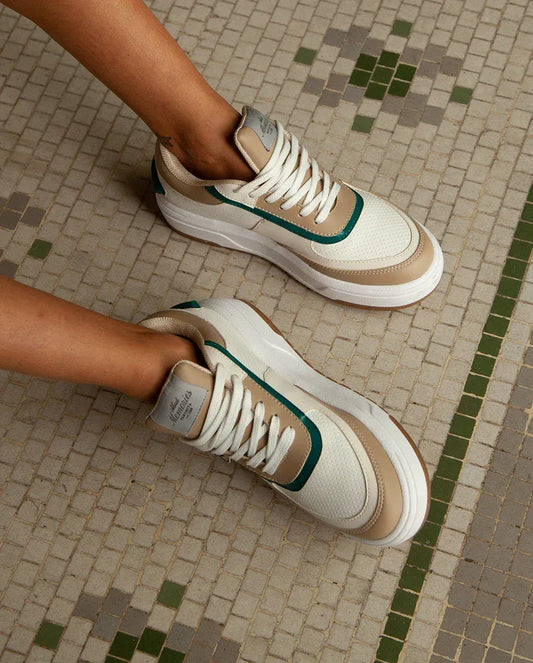 Tenis Carmen Beige X Esmeralda T38