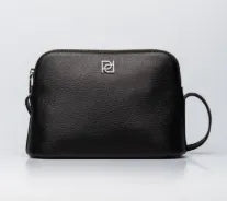 BANDOLERA DYNA EFECTO CUERO NEGRO