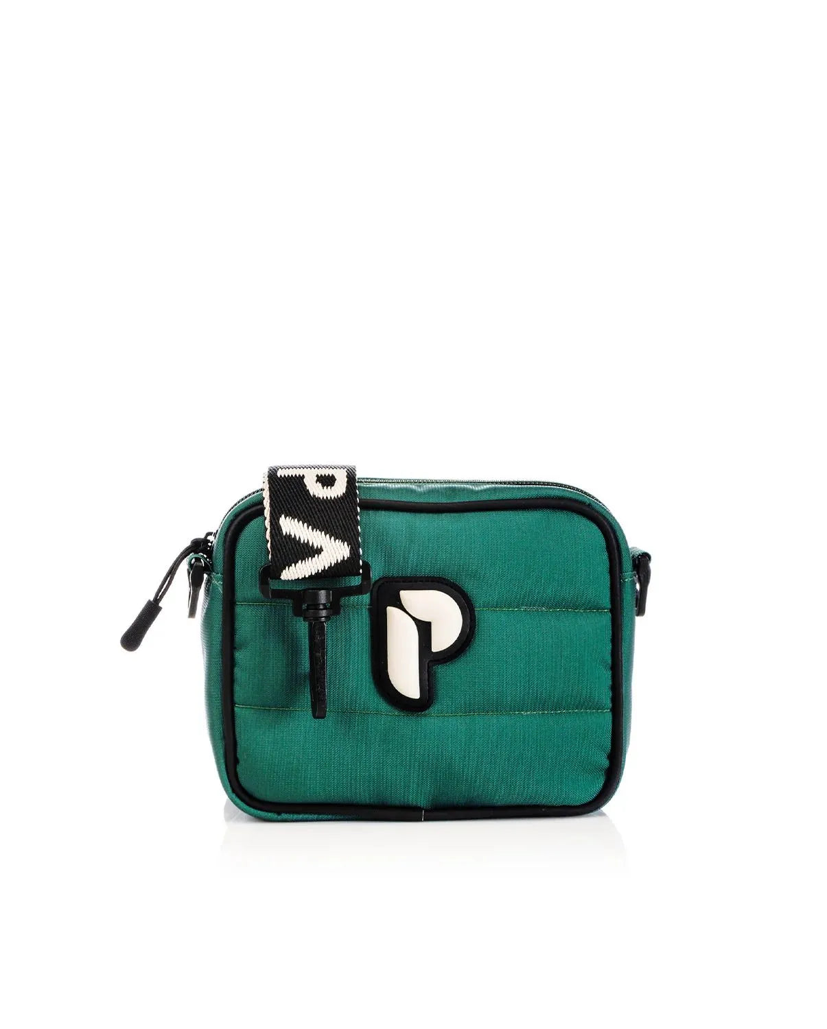 BANDOLERA GRETA VERDE BOTELLA