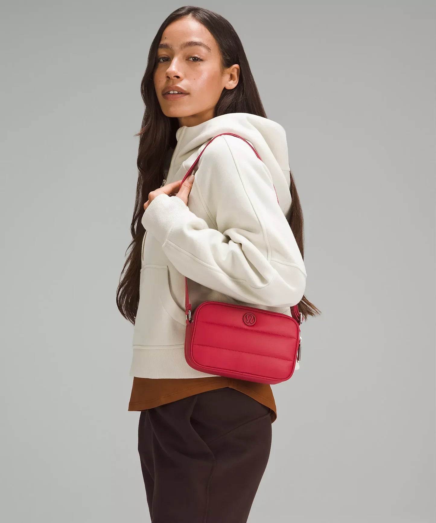 Wunder Puff Crossbody Camera Bag 2L Rojo