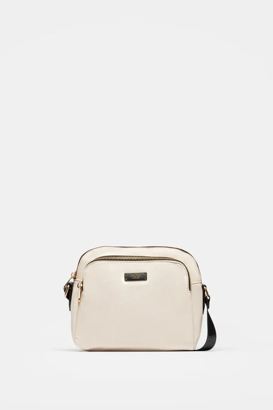 BANDOLERA BYRON NYLON NATURAL
