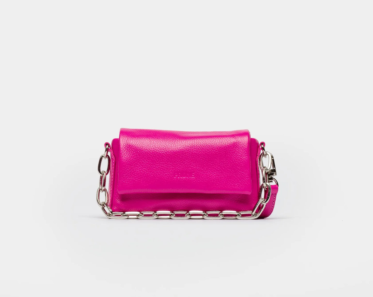 CARTERA BLOOM CUERO FUCSIA