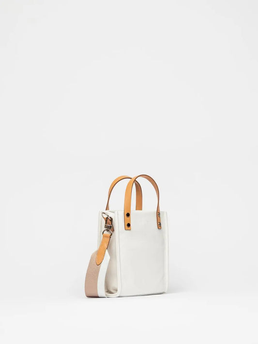 CARTERA DE MANO CERDEÑA BLANCO