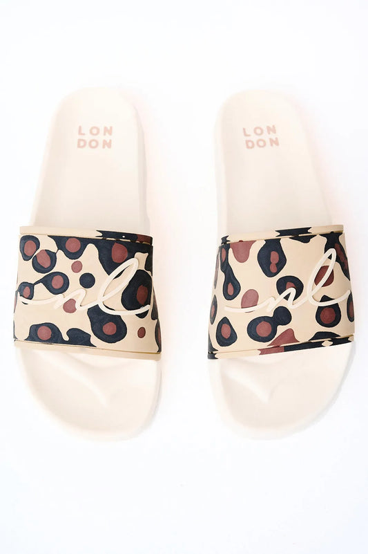 Chanclas London Print T-40/41