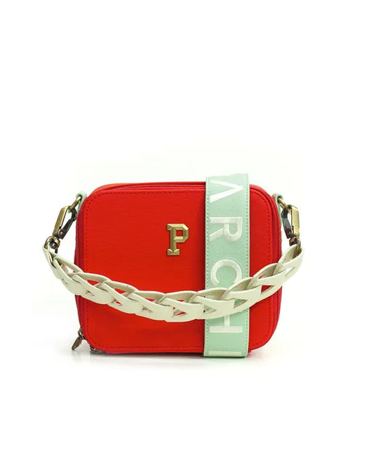 Cartera Flora Petit Rojo