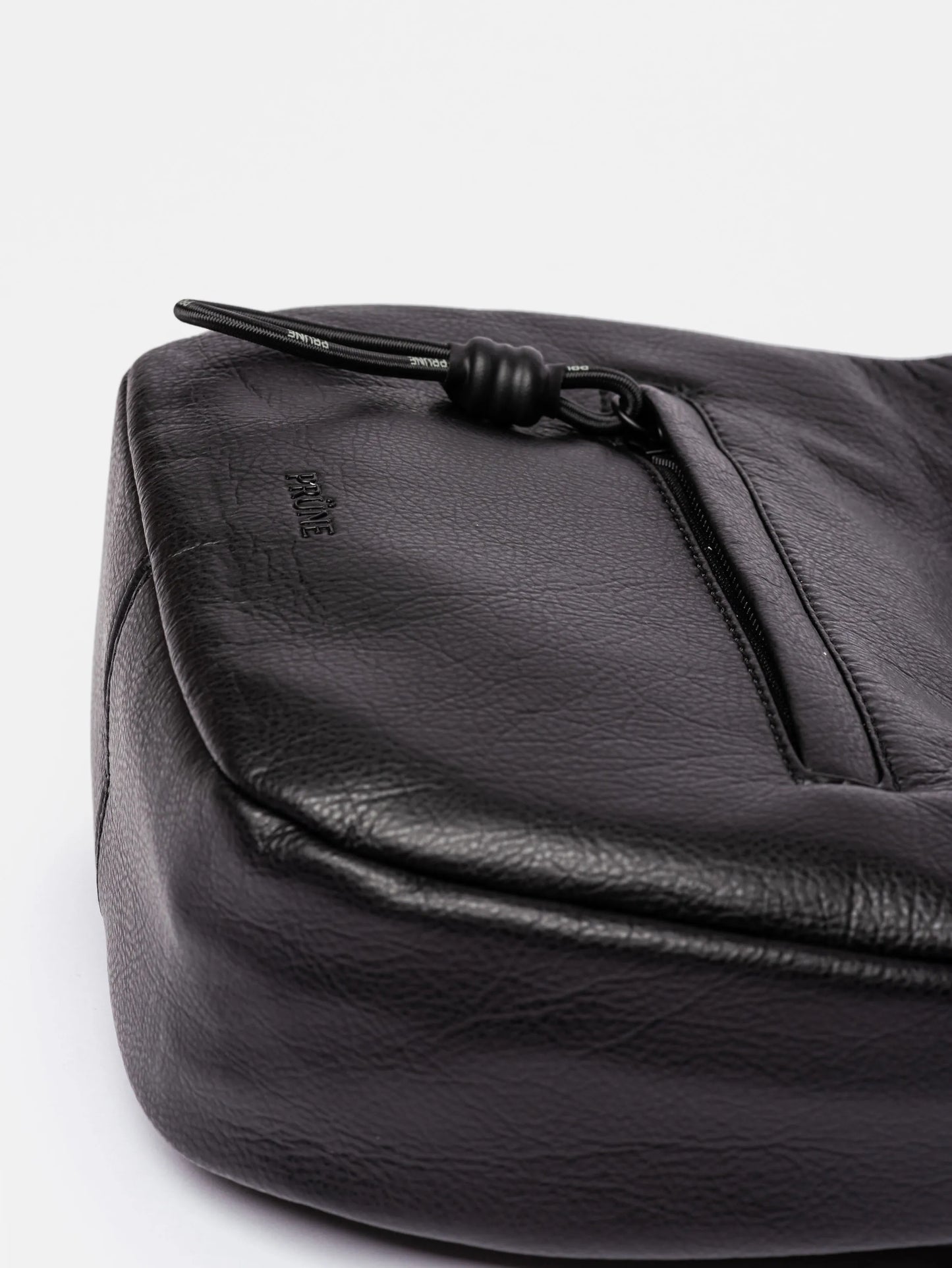 MINI BAG HONEYMOON EFECTO CUERO NEGRO