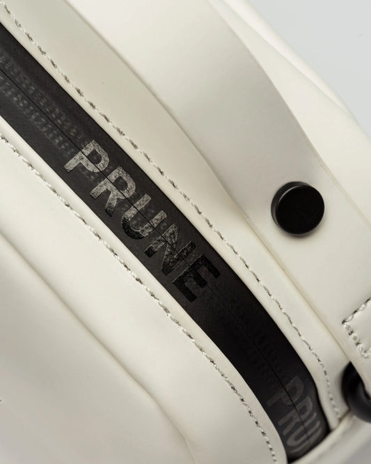 MINI BAG RUBBER EFECTO CUERO BLANCO