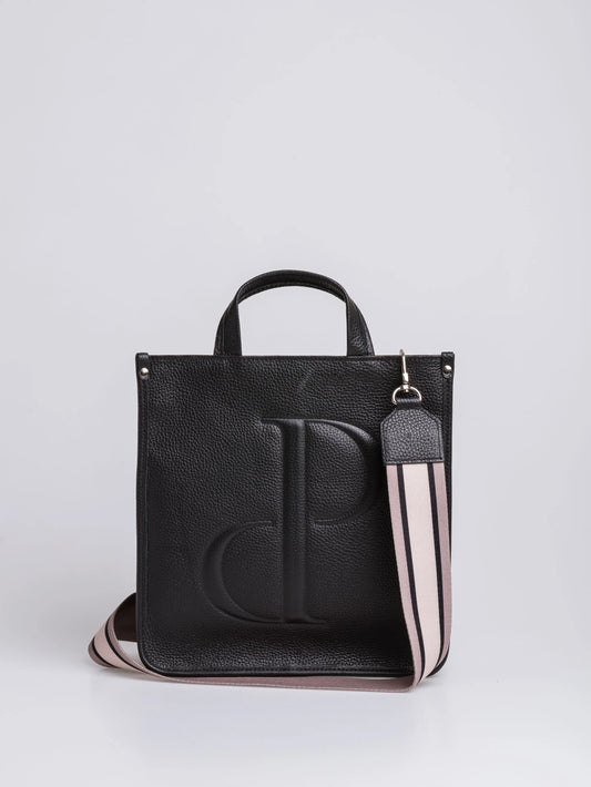 CARTERA ODETE NEGRO NIQUEL