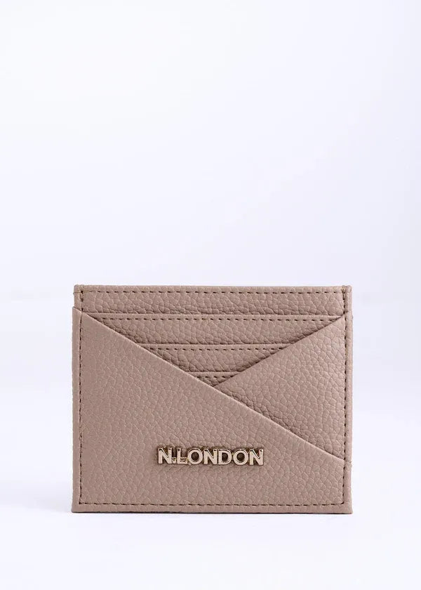 Tarjetero Stone Mocca