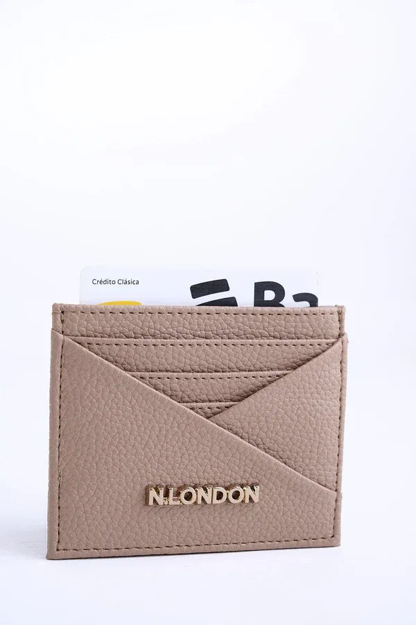 Tarjetero Stone Mocca